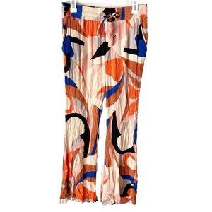 True Destinations Pants Women's Large Abstract Geo Hippie Retro Boho